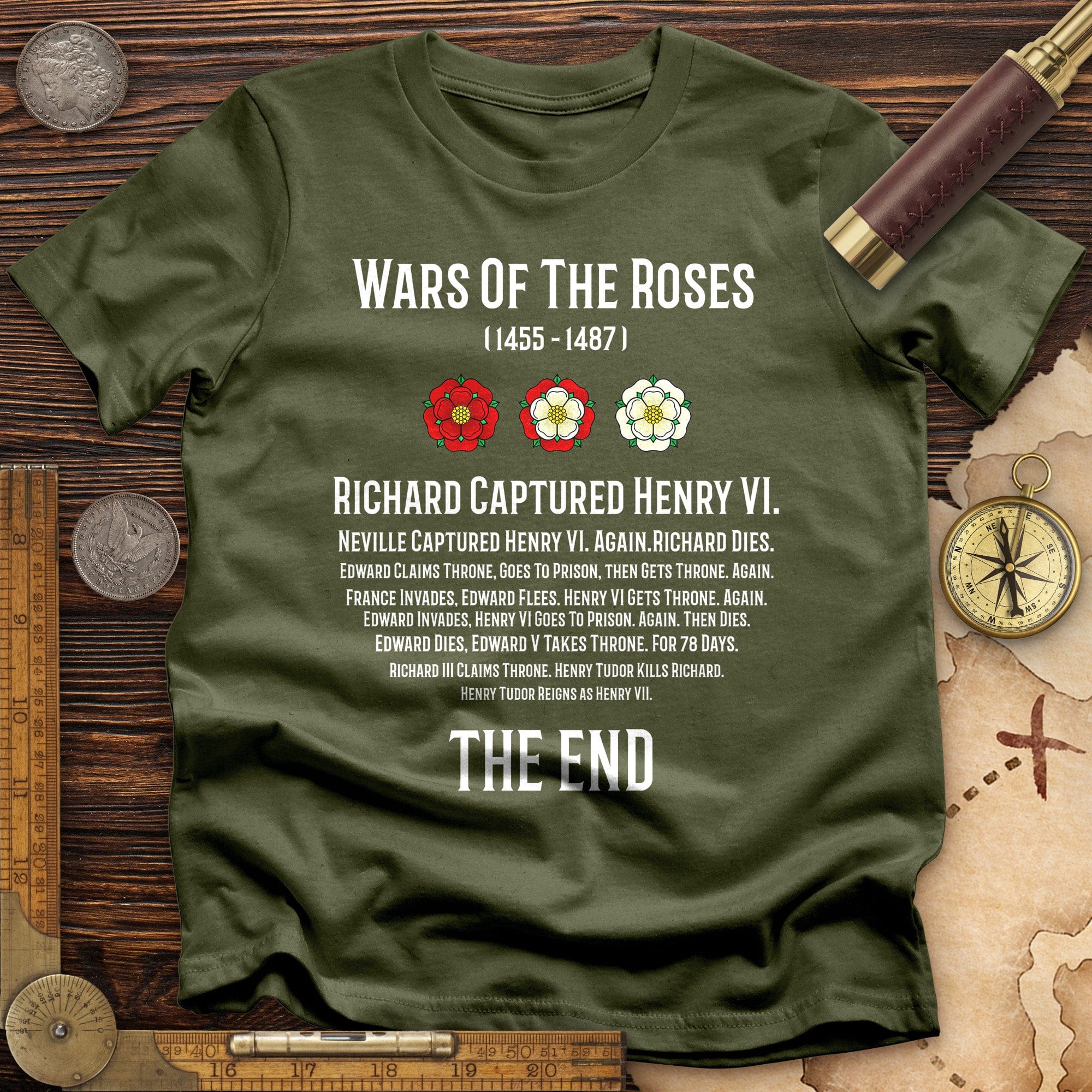 Wars Of The Roses T-Shirt Hoodie, Sweatshirt | ZylaModa.com (Image 3)