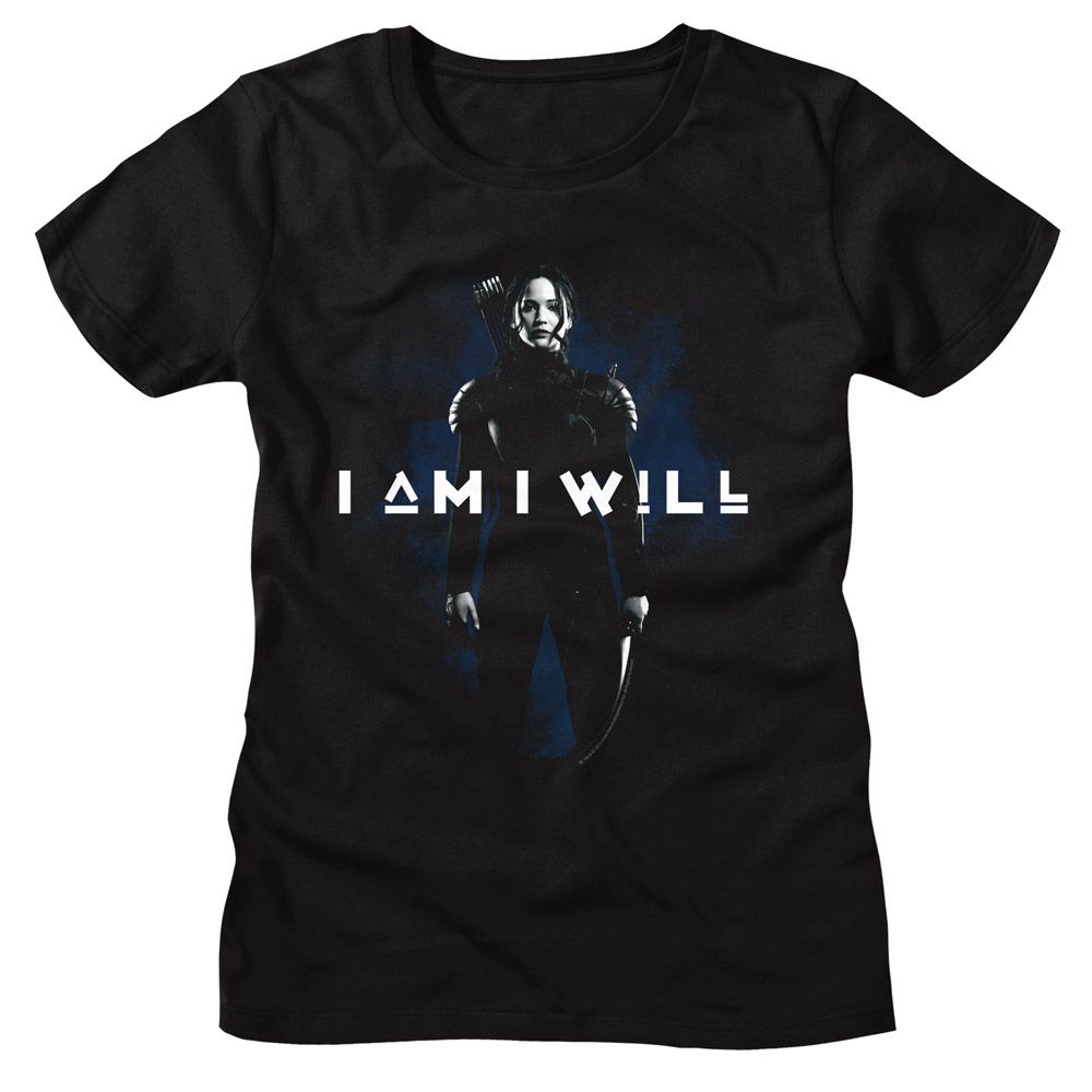 Hunger Games - I Am I Will Womens T-Shirt Hoodie, Sweatshirt | ZylaModa.com