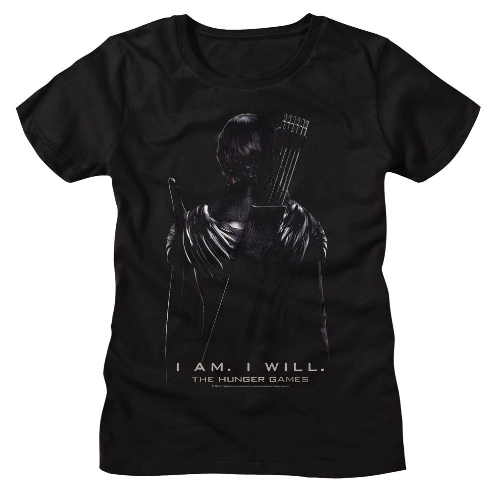 Hunger Games - Katniss Back Womens T-Shirt Hoodie, Sweatshirt | ZylaModa.com