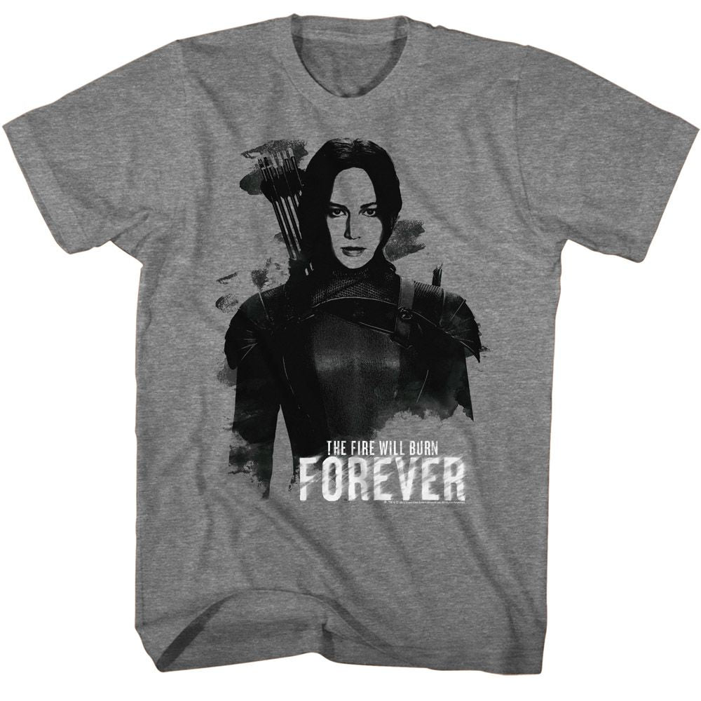 Hunger Games - Katniss Burn Forever Boyfriend Tee Hoodie, Sweatshirt | ZylaModa.com