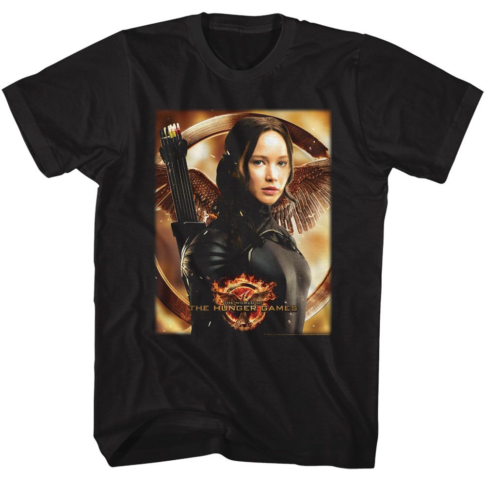 Hunger Games - Katniss Mockingjay BG Boyfriend Tee Hoodie, Sweatshirt | ZylaModa.com