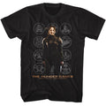 Hunger Games - Katniss With Districts Boyfriend Tee Hoodie, Sweatshirt | ZylaModa.com