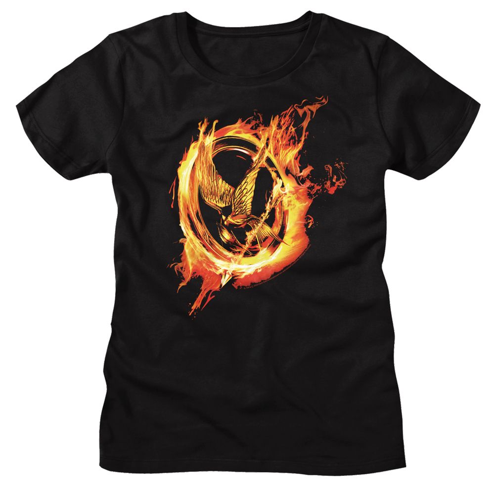 Hunger Games - Pin Womens T-Shirt Hoodie, Sweatshirt | ZylaModa.com