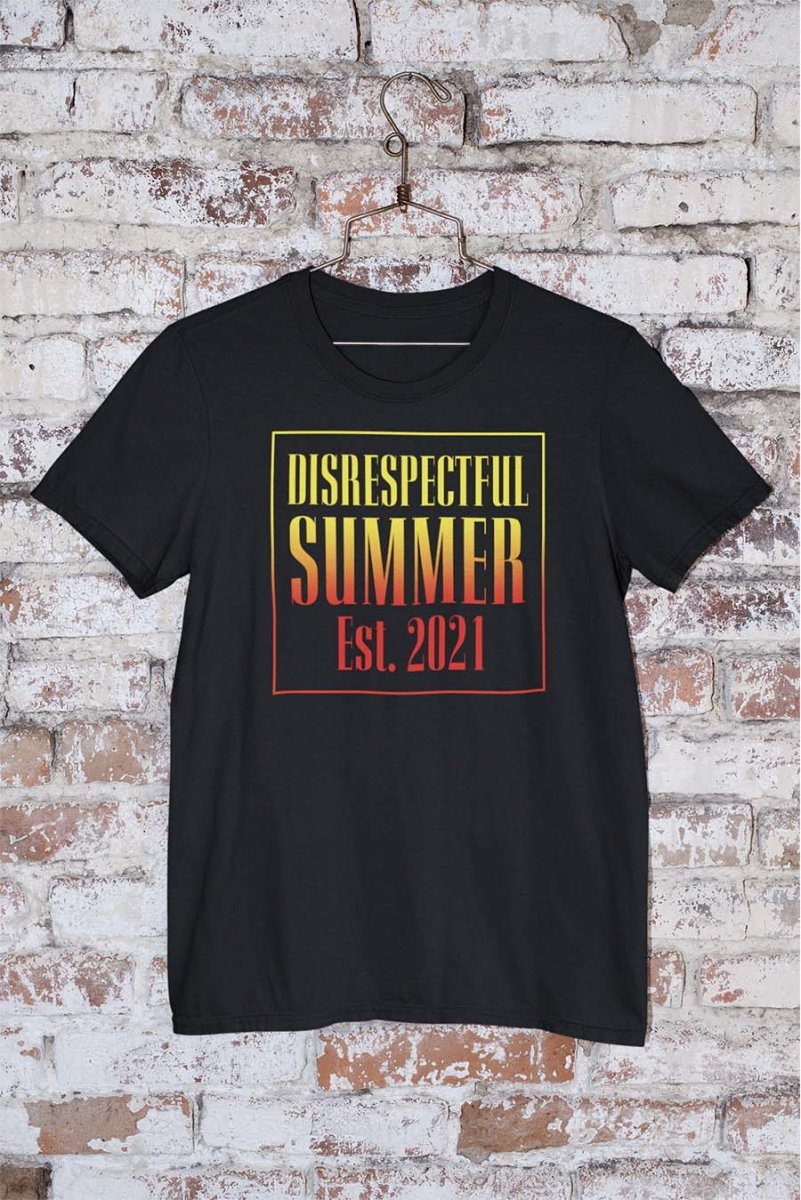HYPER iCONiCÃ¢â‚¬Å¡Ãƒâ€žÃƒÂ¶Ã¢Ë†Å¡ÃƒÂ«Ã‚Â¬Ã‚Â¢  Disrespectful Summer - Est 2021 T-Shirt Style001 Hoodie, Sweatshirt (Image 4)