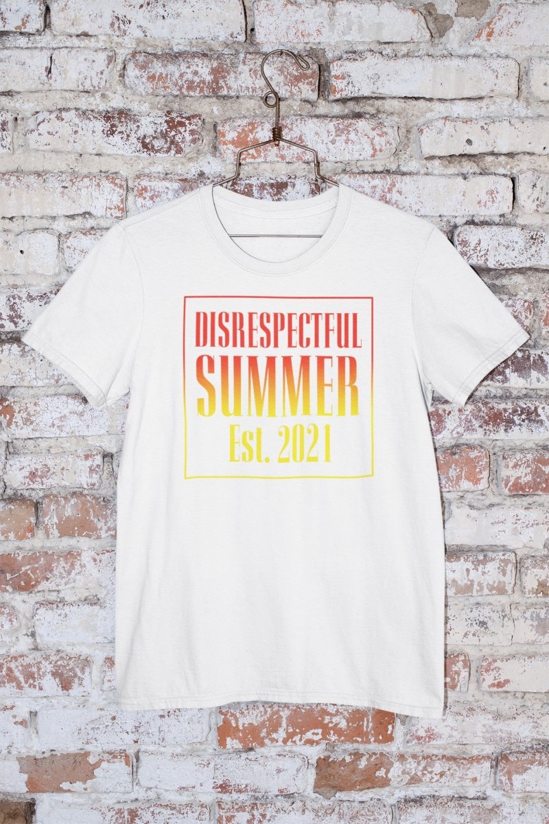 HYPER iCONiCÃ¢â‚¬Å¡Ãƒâ€žÃƒÂ¶Ã¢Ë†Å¡ÃƒÂ«Ã‚Â¬Ã‚Â¢  Disrespectful Summer - Est 2021 T-Shirt Hoodie, Sweatshirt (Image 5)