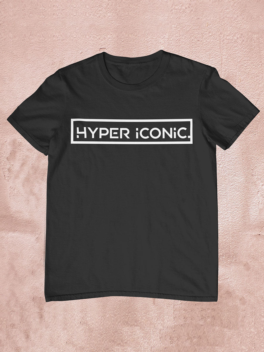 HYPER iCONiC Logo Frame Unisex T-Shirt Hoodie, Sweatshirt | ZylaModa.com