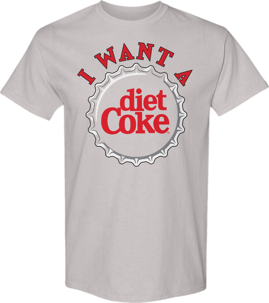 I Want A Diet Coke T-Shirt Hoodie, Sweatshirt | ZylaModa.com (Image 1)