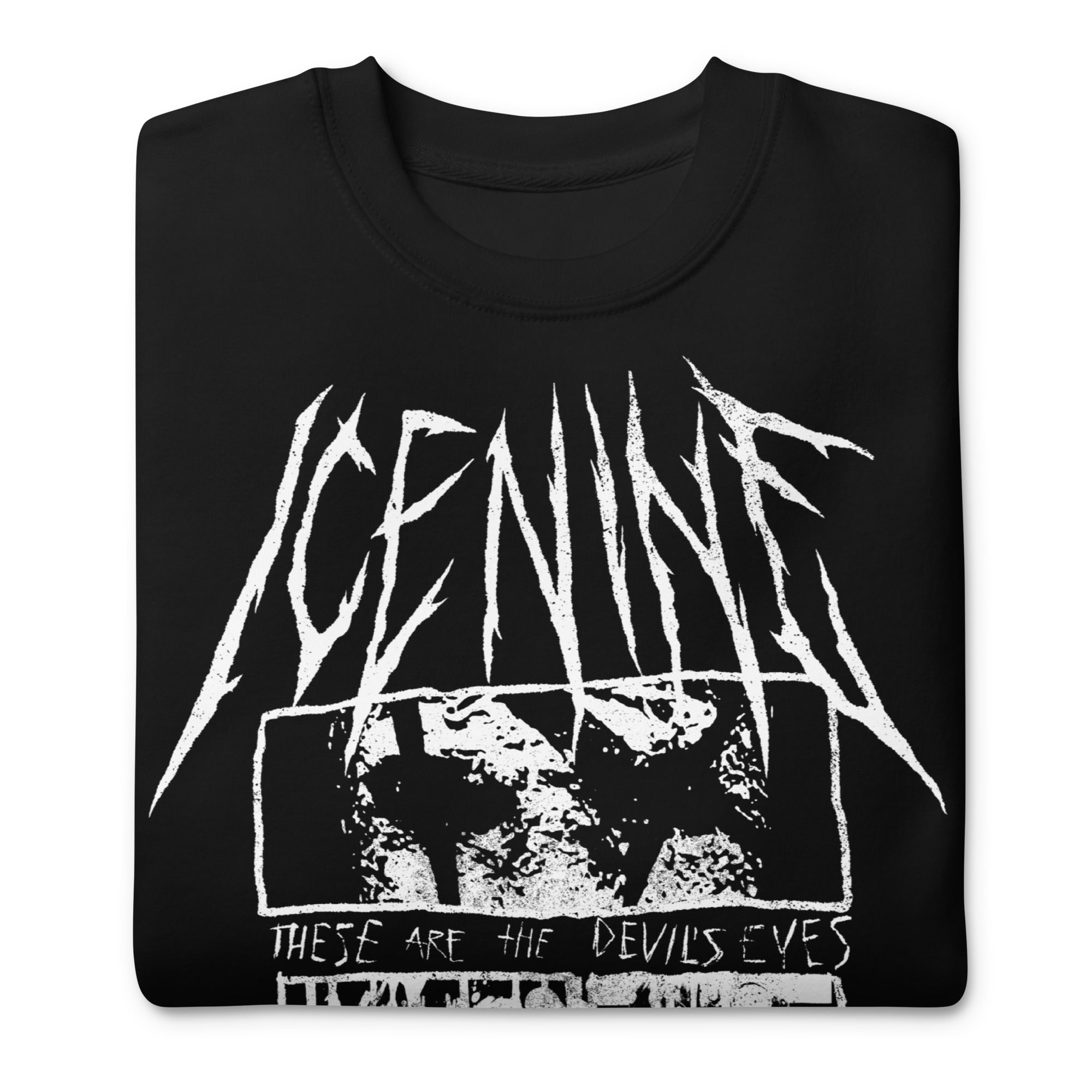 Ice Nine Kills Devil's Eyes Jumbo Print Sweatshirt T-Shirts, Hoodie | ZylaModa.com (Image 3)
