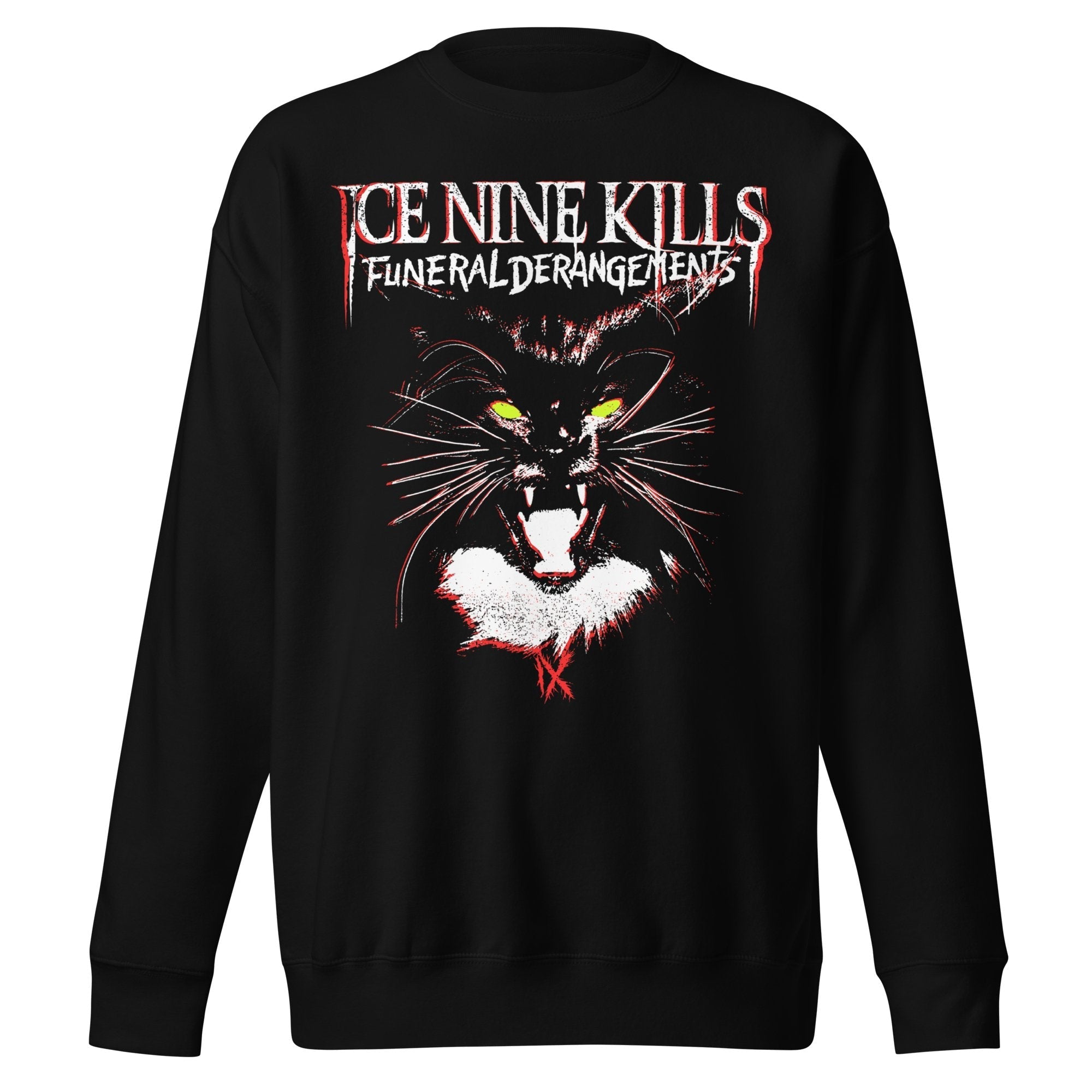 Ice Nine Kills Funeral Derangements Jumbo Print Sweatshirt T-Shirts, Hoodie | ZylaModa.com (Image 1)