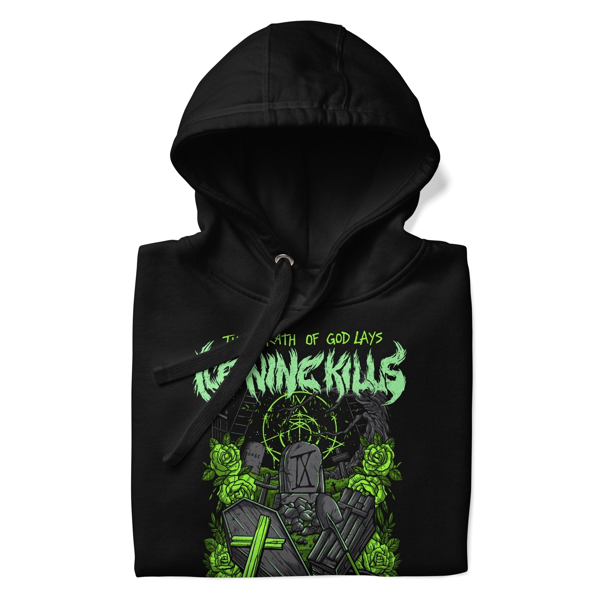 Ice Nine Kills Green Wrath Classic Hoodie T-Shirts, Sweatshirt | ZylaModa.com (Image 2)