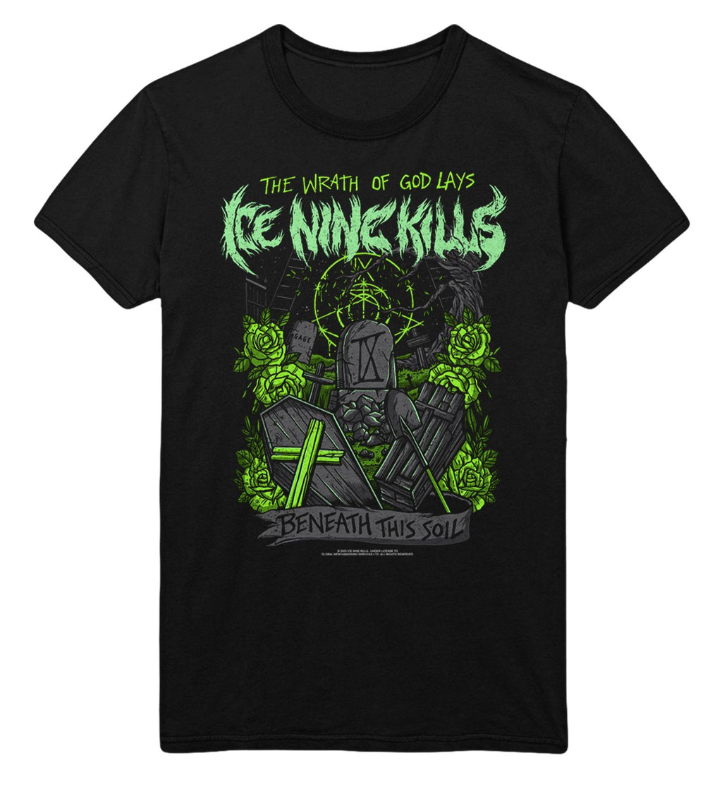 Ice Nine Kills Green Wrath T-Shirt Hoodie, Sweatshirt | ZylaModa.com (Image 1)