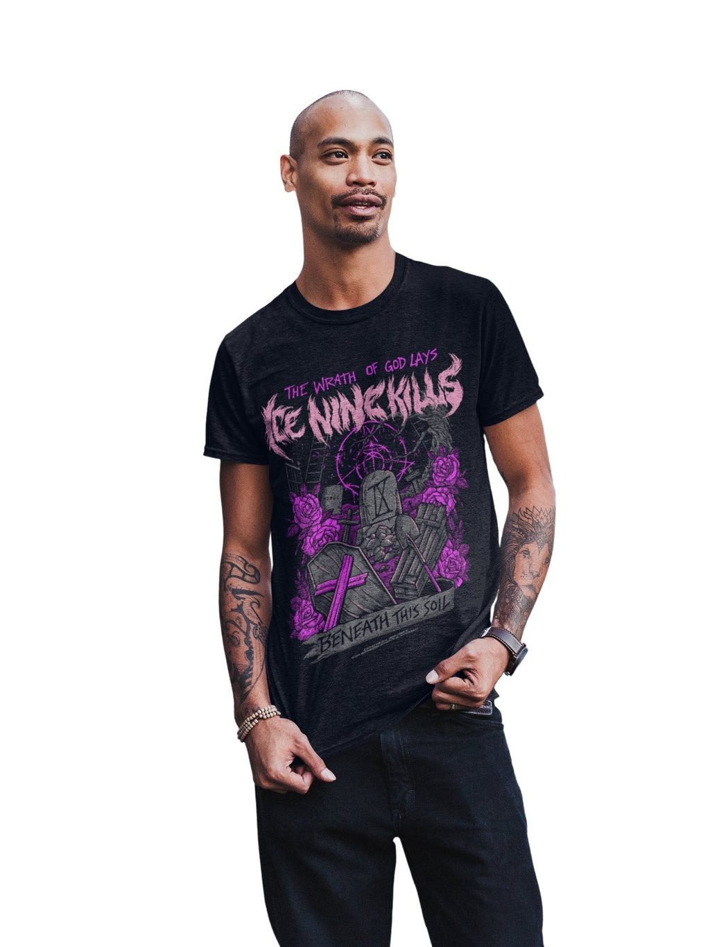 Ice Nine Kills Purple Wrath T-Shirt Hoodie, Sweatshirt | ZylaModa.com (Image 3)