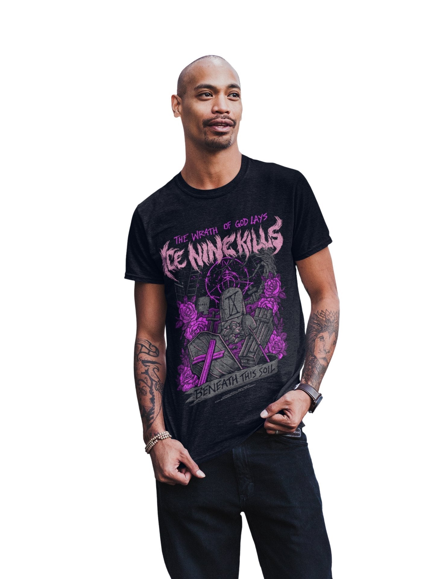 Ice Nine Kills Purple Wrath T-Shirt Hoodie, Sweatshirt | ZylaModa.com (Image 3)