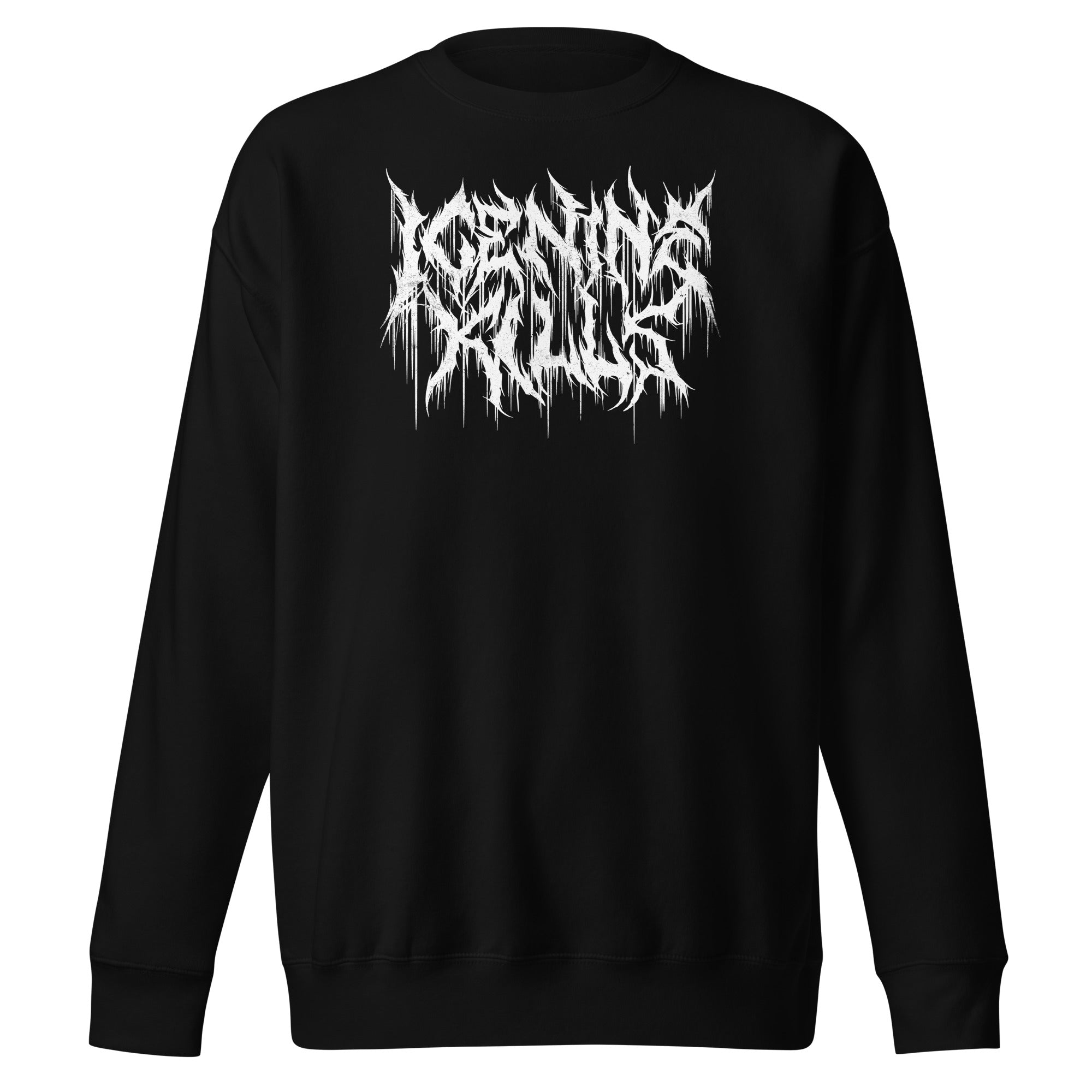 Ice Nine Kills - White Drip Logo Sweatshirt T-Shirts, Hoodie | ZylaModa.com