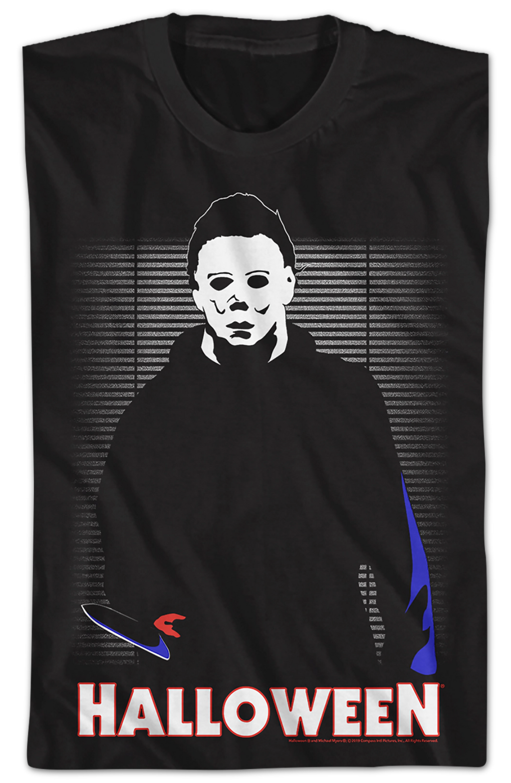 Illustrated Michael Myers Halloween T-Shirt Hoodie, Sweatshirt | ZylaModa.com (Image 2)
