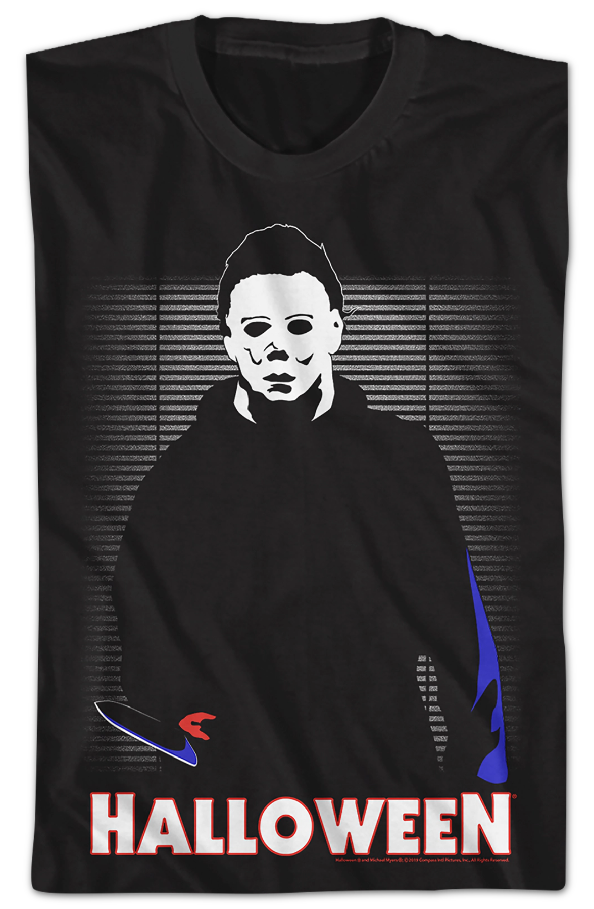 Illustrated Michael Myers Halloween T-Shirt Hoodie, Sweatshirt | ZylaModa.com (Image 2)