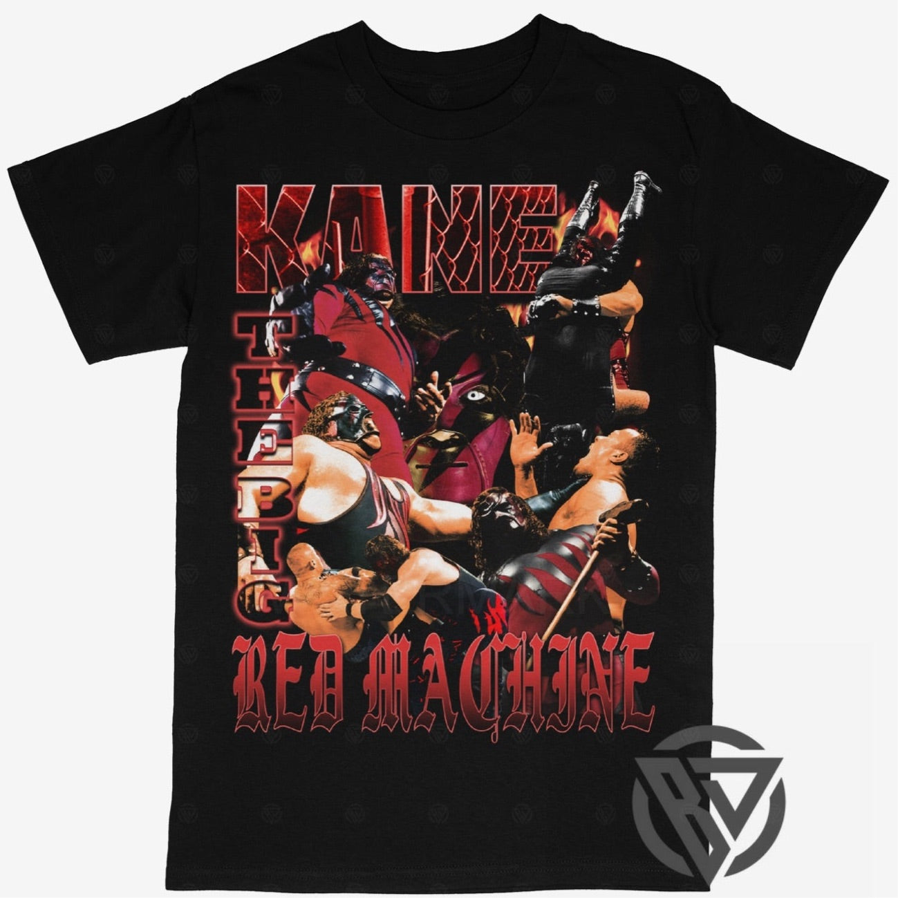 Kane Tee Shirt The Big Red Machine WWF WCW AEW ECW Pro Wrestling Hoodie, Sweatshirt | ZylaModa.com