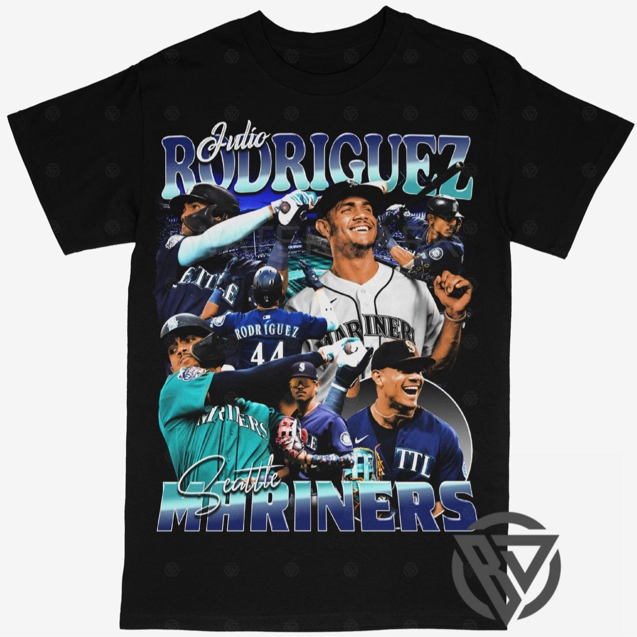 Julio Rodriguez Tee Shirt Seattle Mariners MLB Baseball Hoodie, Sweatshirt | ZylaModa.com (Image 1)