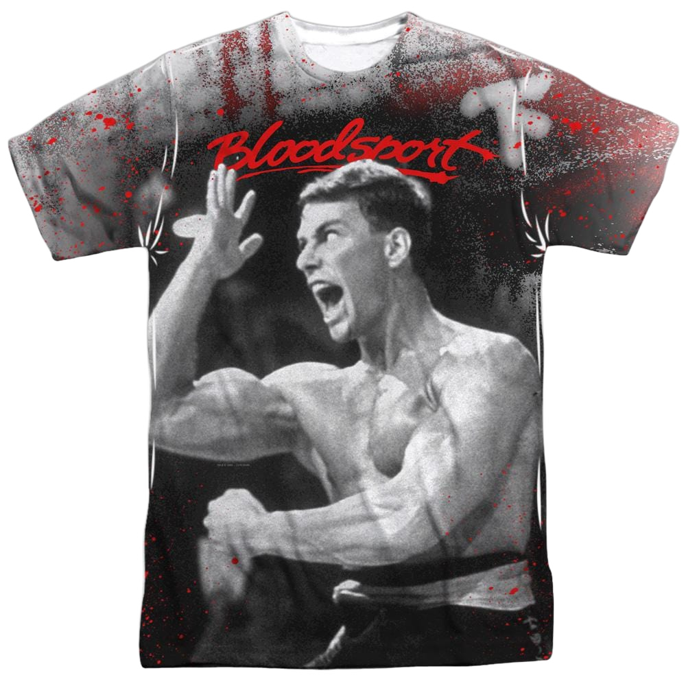 Bloodsport Intense Adult All Over Print 100% Poly T-Shirt Hoodie, Sweatshirt | ZylaModa.com