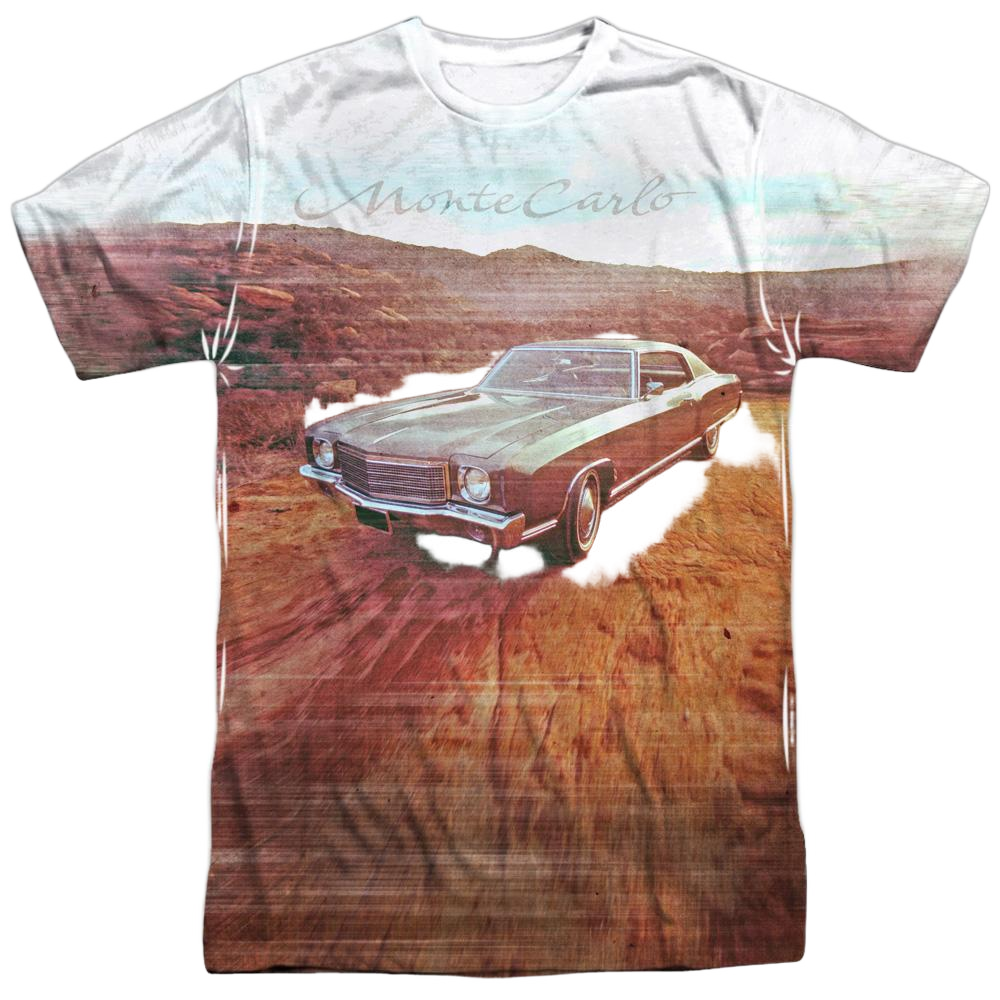 Chevy - Monte Carlo Old Photo Adult All Over Print 100% Poly T-Shirt Hoodie, Sweatshirt | ZylaModa.com