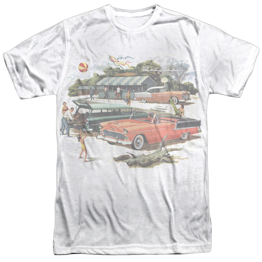 Chevy - Washed Out Adult All Over Print 100% Poly T-Shirt Hoodie, Sweatshirt | ZylaModa.com