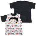Betty Boop Symbol Sub - Youth Black Back T-Shirt Hoodie, Sweatshirt | ZylaModa.com