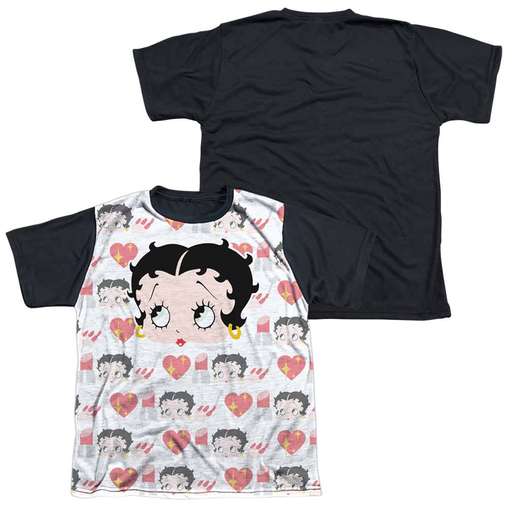 Betty Boop Symbol Sub - Youth Black Back T-Shirt Hoodie, Sweatshirt | ZylaModa.com
