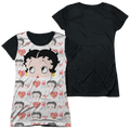 Betty Boop Symbol Sub - Juniors Black Back T-Shirt Hoodie, Sweatshirt | ZylaModa.com