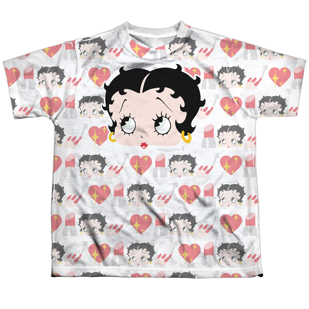 Betty Boop Symbol Sub - Youth All-Over Print T-Shirt Hoodie, Sweatshirt | ZylaModa.com