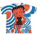 Betty Boop Mod Rings - Youth All-Over Print T-Shirt Hoodie, Sweatshirt | ZylaModa.com