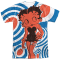 Betty Boop Mod Rings - Men's All-Over Print T-Shirt Hoodie, Sweatshirt | ZylaModa.com