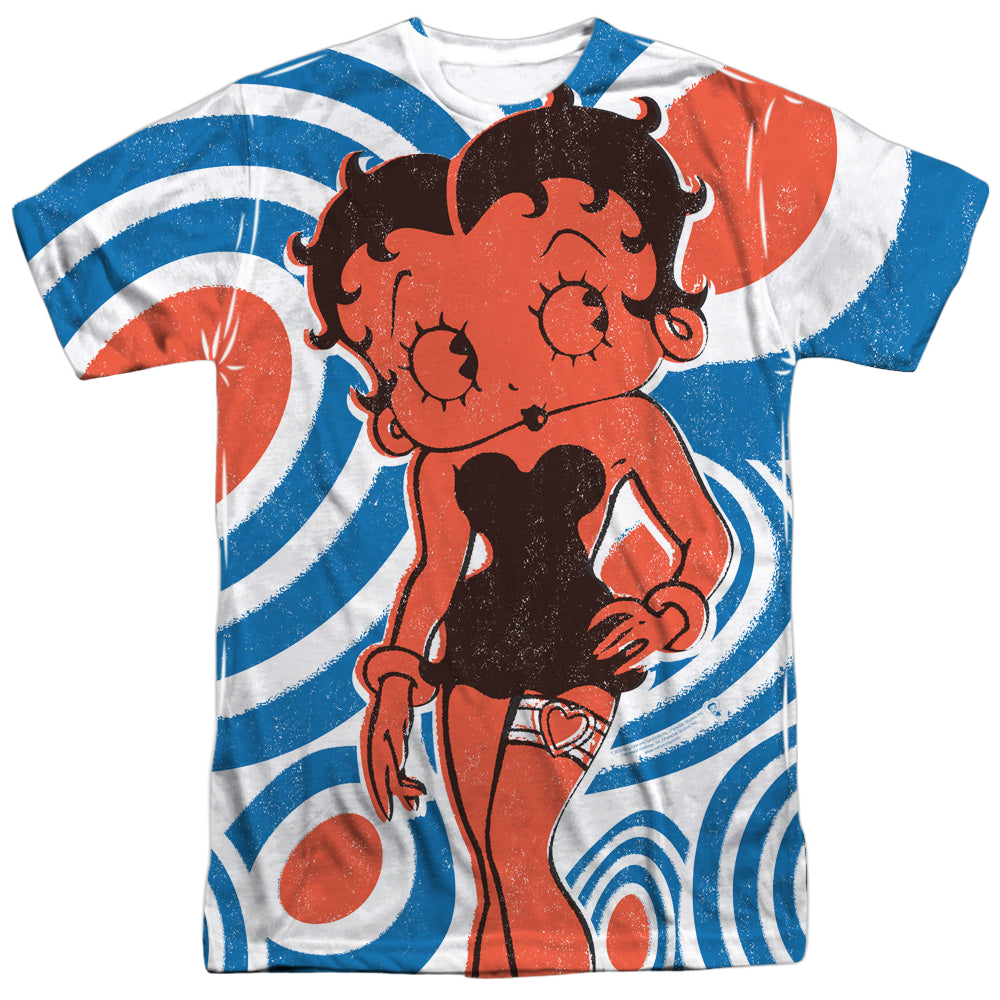 Betty Boop Mod Rings - Men's All-Over Print T-Shirt Hoodie, Sweatshirt | ZylaModa.com