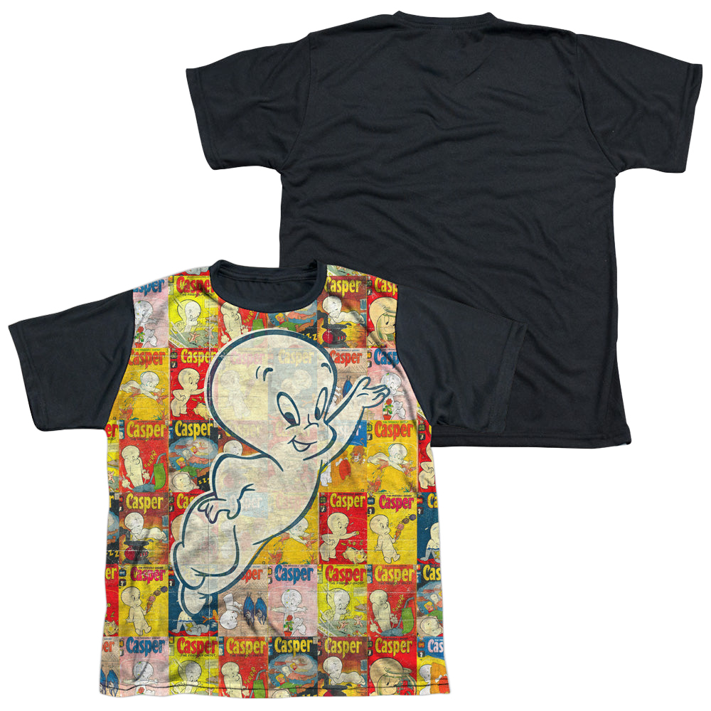 Casper the Friendly Ghost Covered - Youth Black Back T-Shirt Hoodie, Sweatshirt | ZylaModa.com