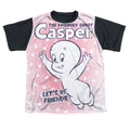Casper the Friendly Ghost Lets Be Friends - Youth Black Back T-Shirt Hoodie, Sweatshirt | ZylaModa.com