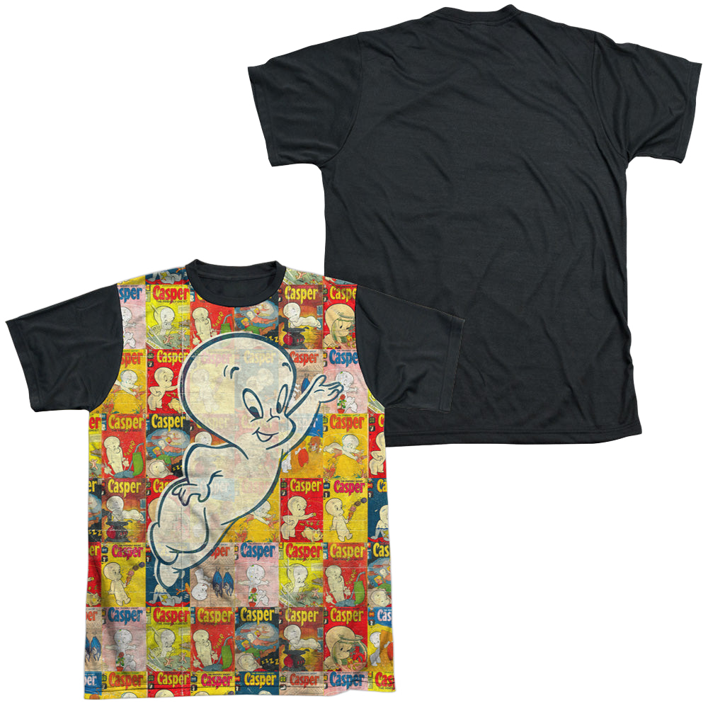 Casper the Friendly Ghost Covered - Men's Black Back T-Shirt Hoodie, Sweatshirt | ZylaModa.com