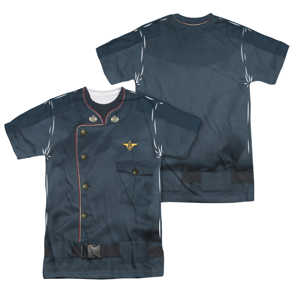 Battlestar Galactica (2004) Duty Blue (Front/Back Print) - Men's All-Over Print T-Shirt Hoodie, Sweatshirt | ZylaModa.com