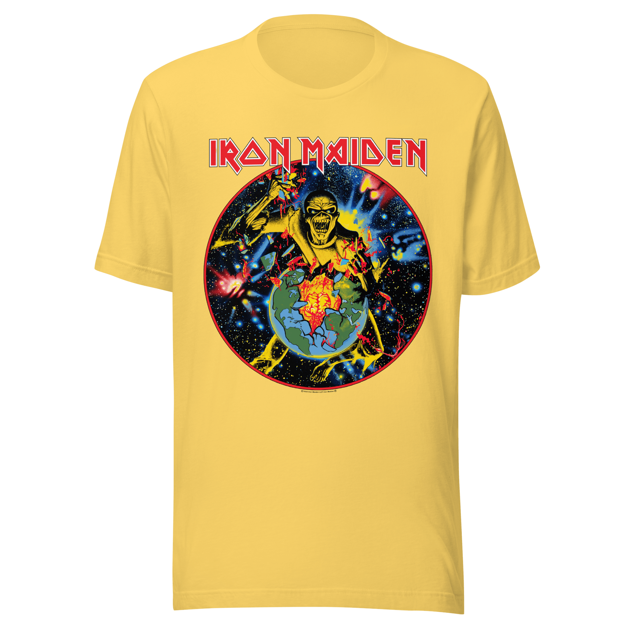 Iron Maiden Eddie's World T-Shirt Hoodie, Sweatshirt | ZylaModa.com (Image 1)