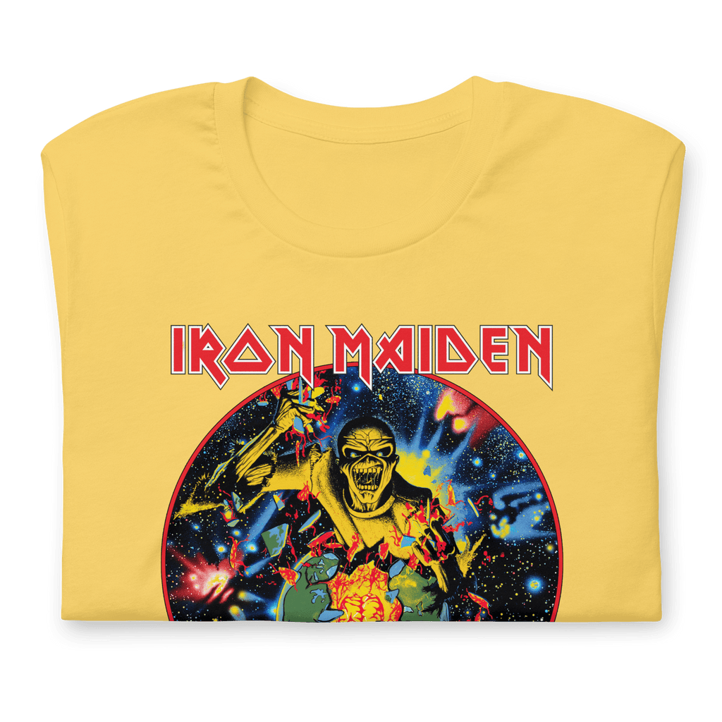 Iron Maiden Eddie's World T-Shirt Hoodie, Sweatshirt | ZylaModa.com (Image 2)