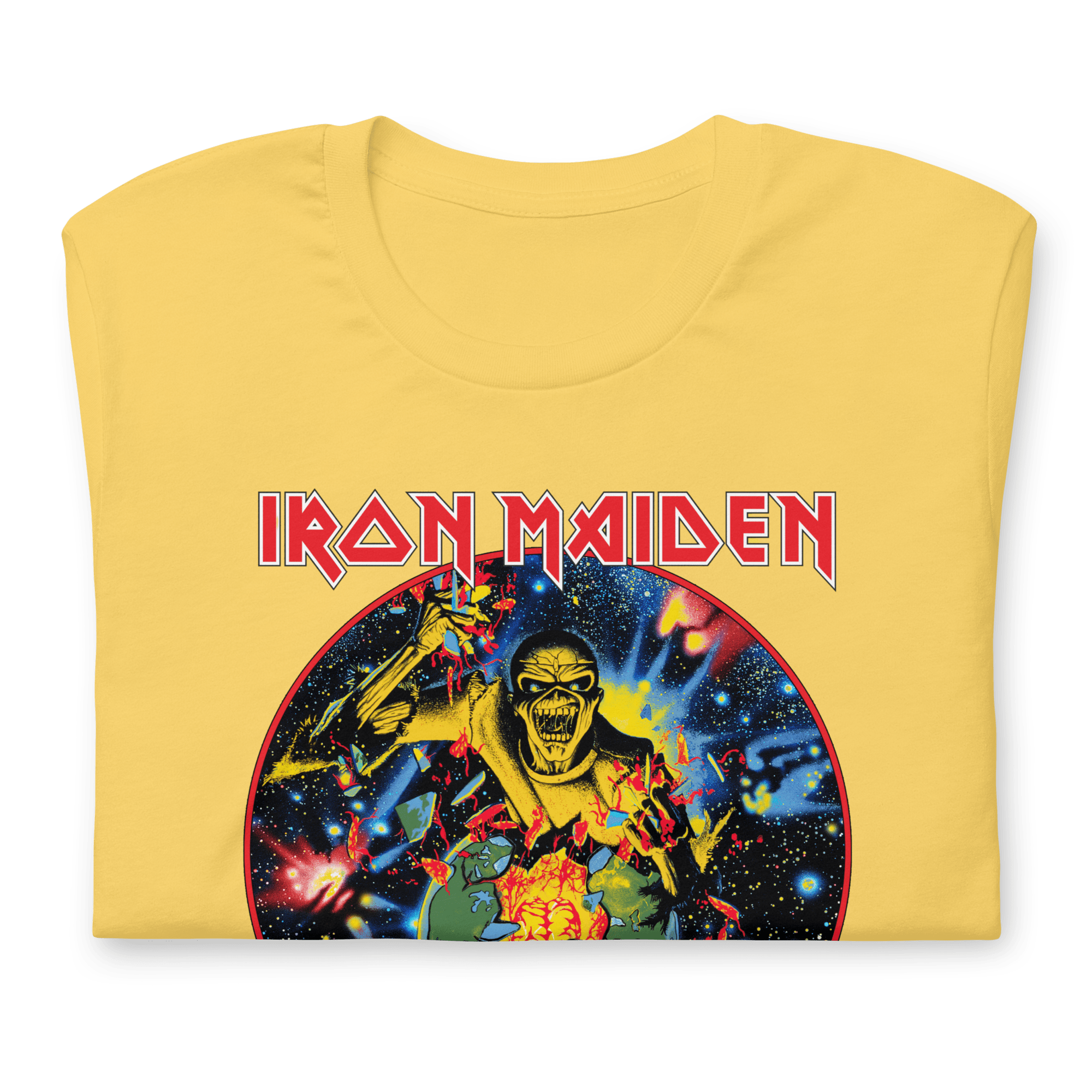 Iron Maiden Eddie's World T-Shirt Hoodie, Sweatshirt | ZylaModa.com (Image 2)