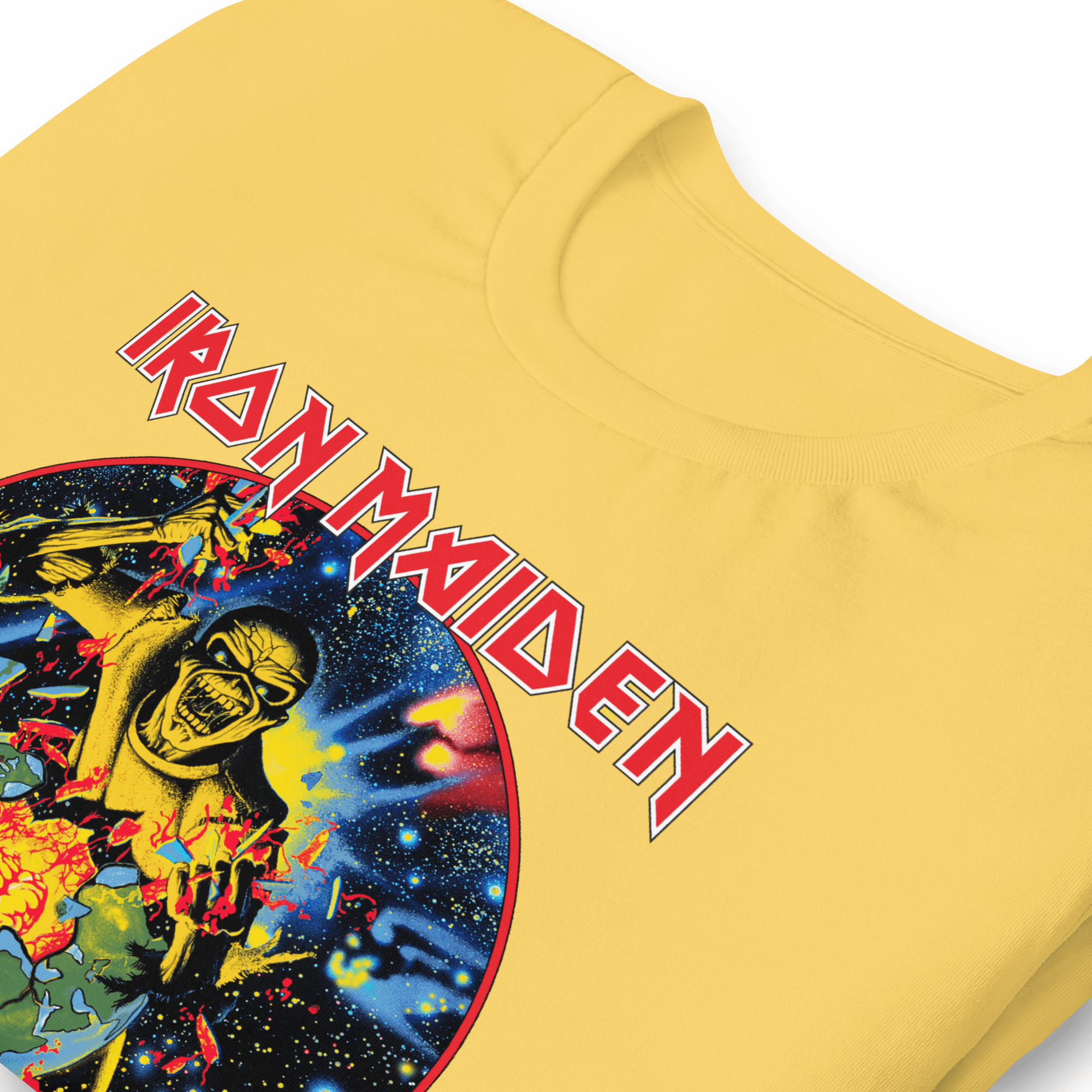 Iron Maiden Eddie's World T-Shirt Hoodie, Sweatshirt | ZylaModa.com (Image 3)