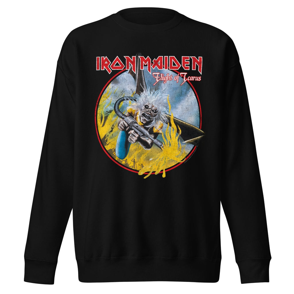 Iron Maiden - Flight of Icarus Jumbo Print Sweatshirt T-Shirts, Hoodie | ZylaModa.com (Image 1)