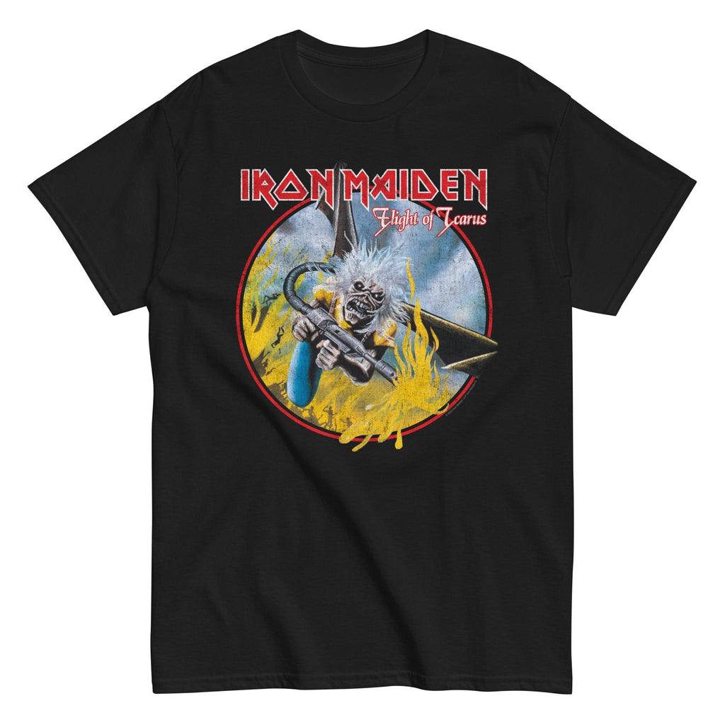Iron Maiden - Flight of Icarus Jumbo Print T-Shirt Hoodie, Sweatshirt | ZylaModa.com (Image 1)