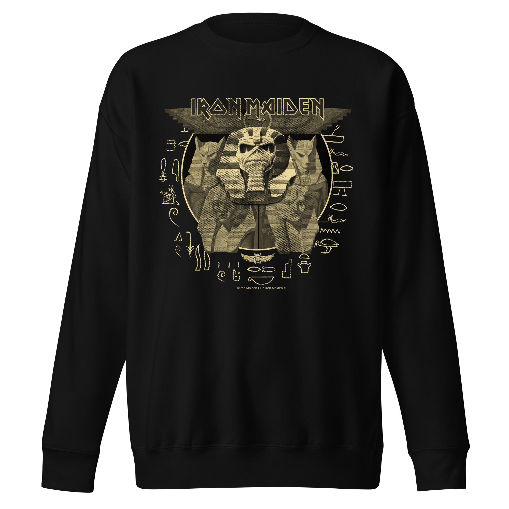 Iron Maiden Hieroglyphic Sweatshirt T-Shirts, Hoodie | ZylaModa.com (Image 1)