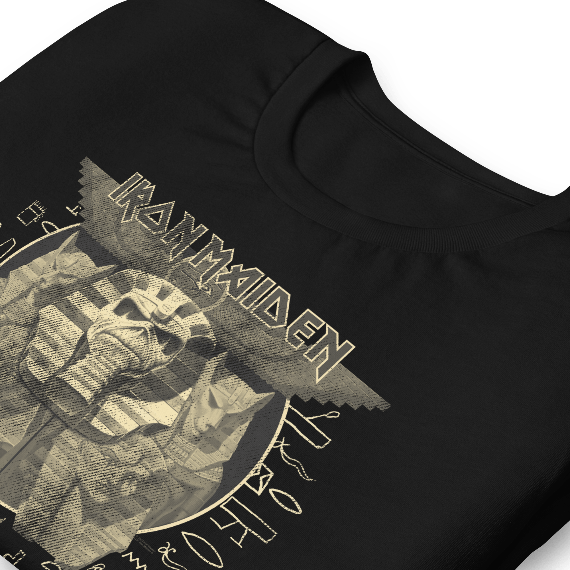 Iron Maiden Hieroglyphic T-Shirt Hoodie, Sweatshirt | ZylaModa.com (Image 3)