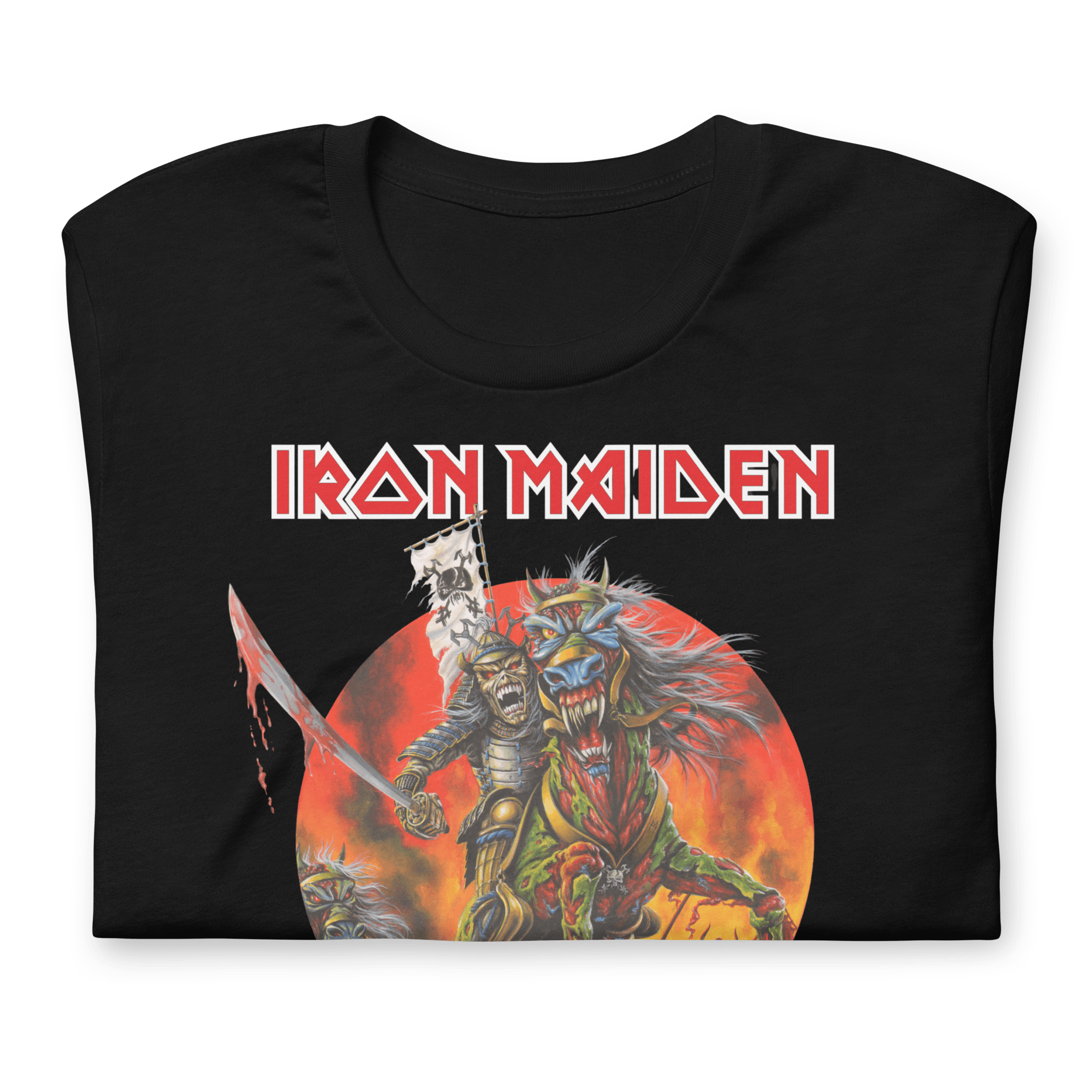Iron Maiden Japanese Invasion T-Shirt Hoodie, Sweatshirt | ZylaModa.com (Image 2)