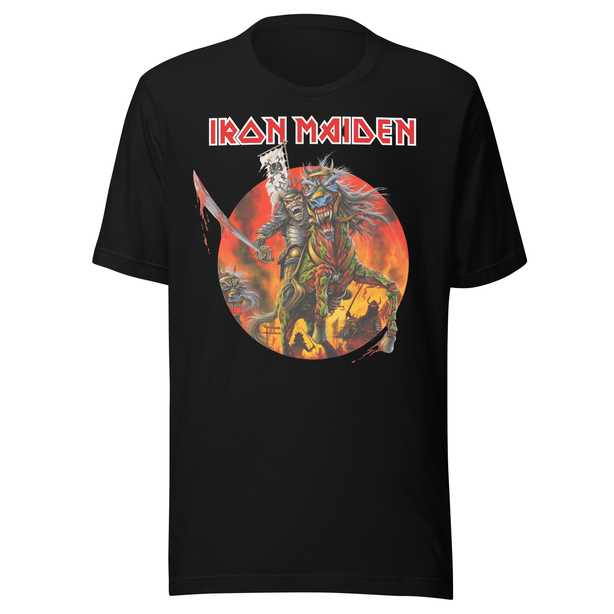 Iron Maiden Japanese Invasion T-Shirt Hoodie, Sweatshirt | ZylaModa.com (Image 1)
