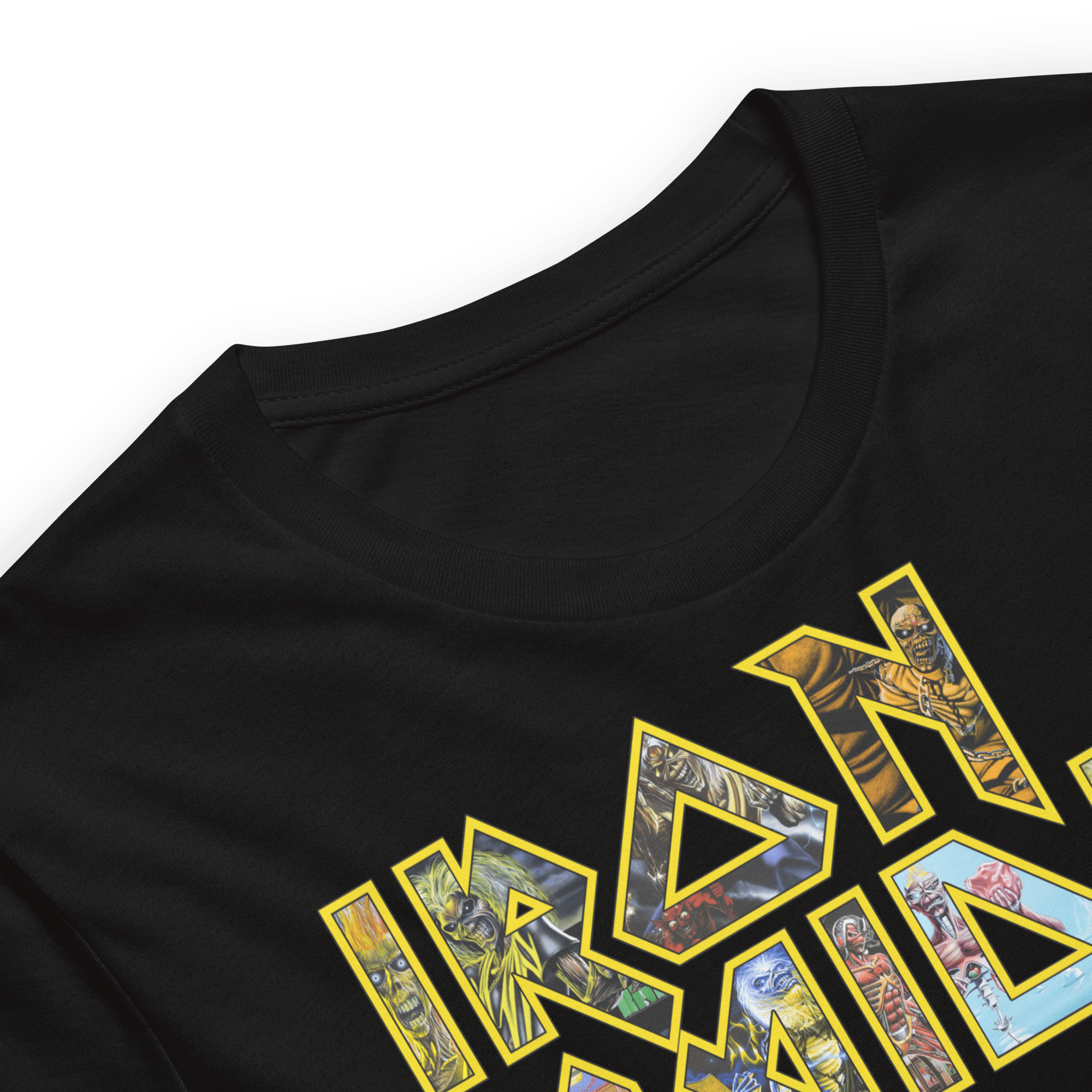 Iron Maiden - Logo Eddie Jumbo Print T-Shirt Hoodie, Sweatshirt | ZylaModa.com (Image 3)
