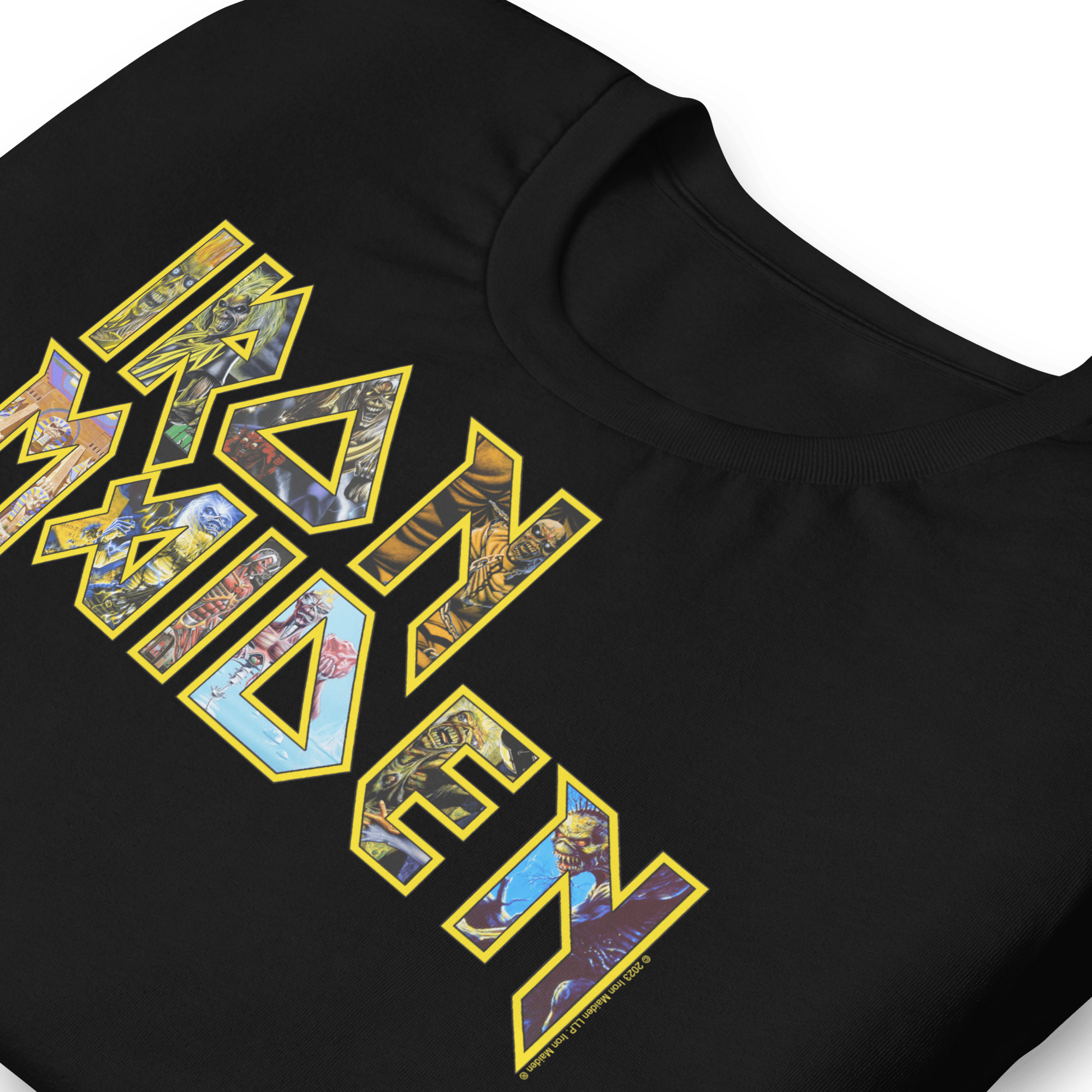 Iron Maiden - Logo Eddie Jumbo Print T-Shirt Hoodie, Sweatshirt | ZylaModa.com (Image 4)