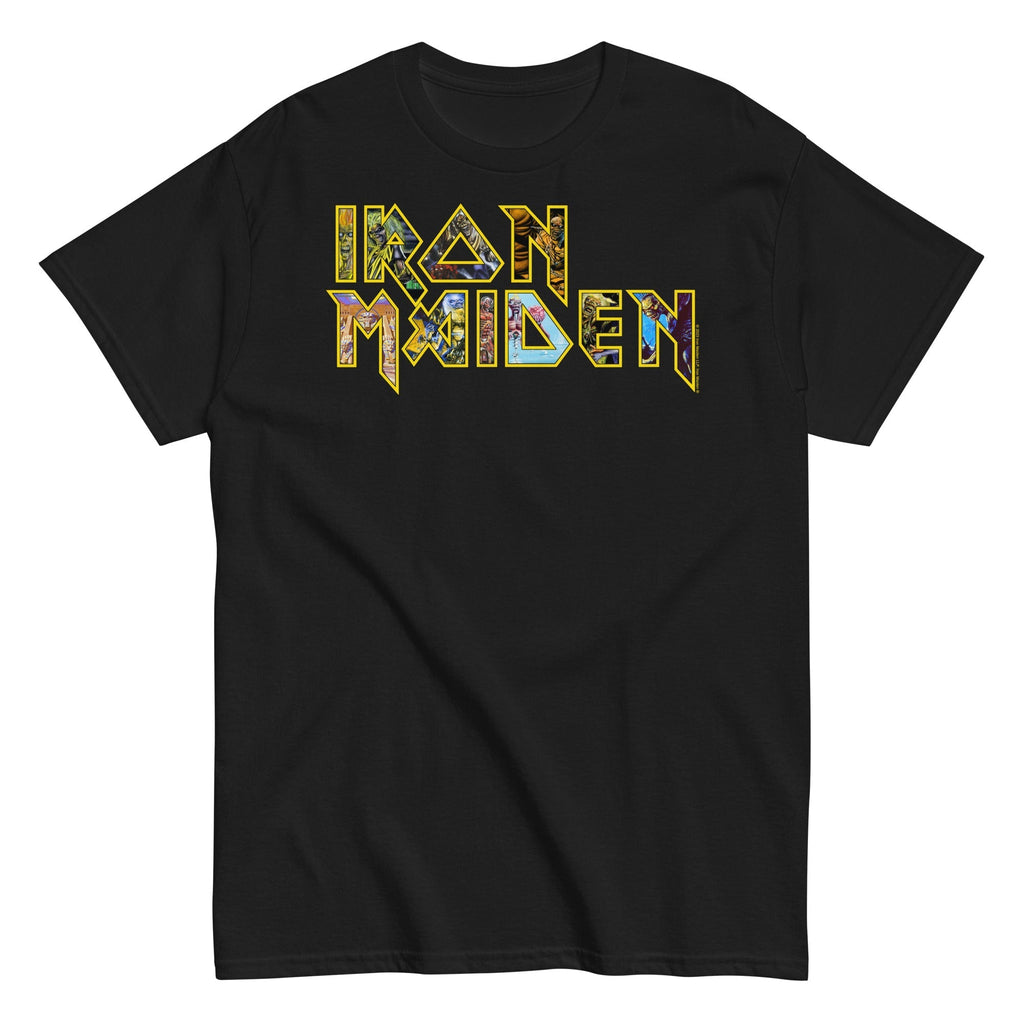 Iron Maiden - Logo Eddie Jumbo Print T-Shirt Hoodie, Sweatshirt | ZylaModa.com (Image 1)