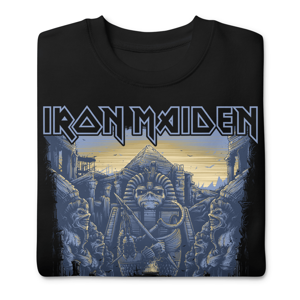 Iron Maiden Midnight Powerslave Sweatshirt T-Shirts, Hoodie | ZylaModa.com (Image 2)